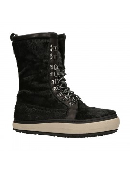 LACE UP BOOT  BLACK